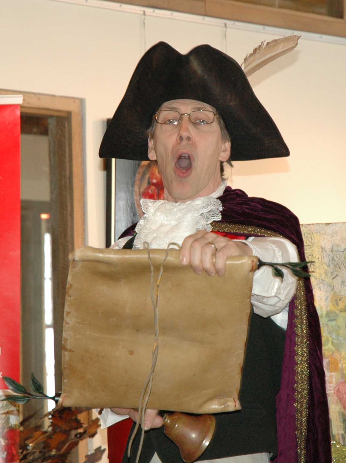 Town Crier for Alton