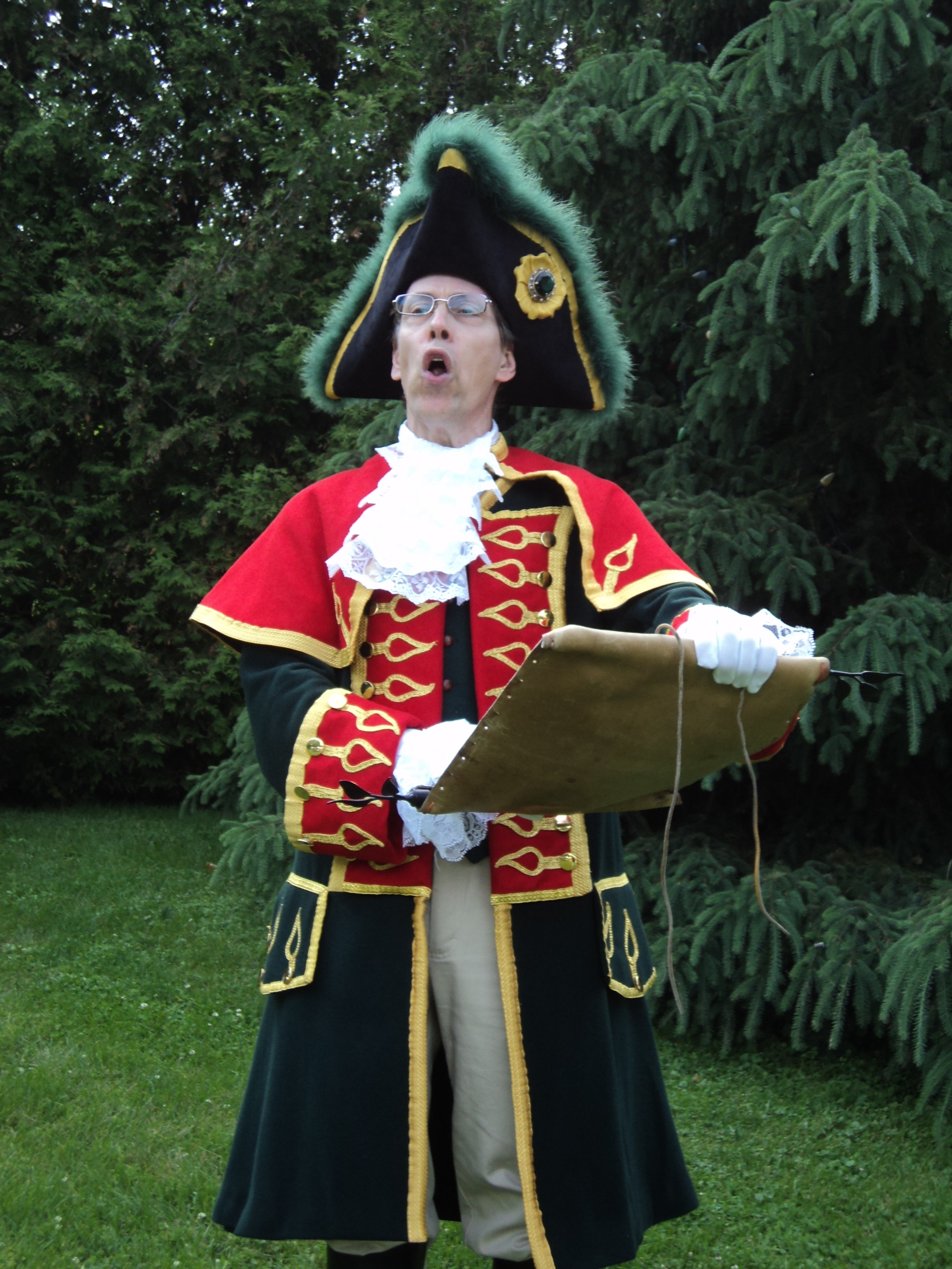 Town Crier - Opening Inglewood market