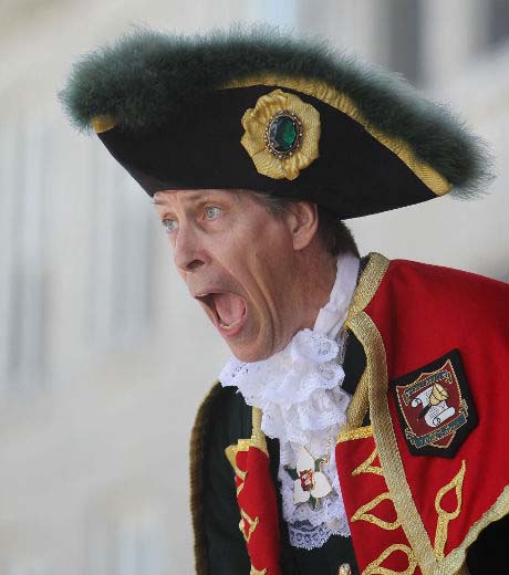 Town Crier for Caledon, Ontario, Canada
