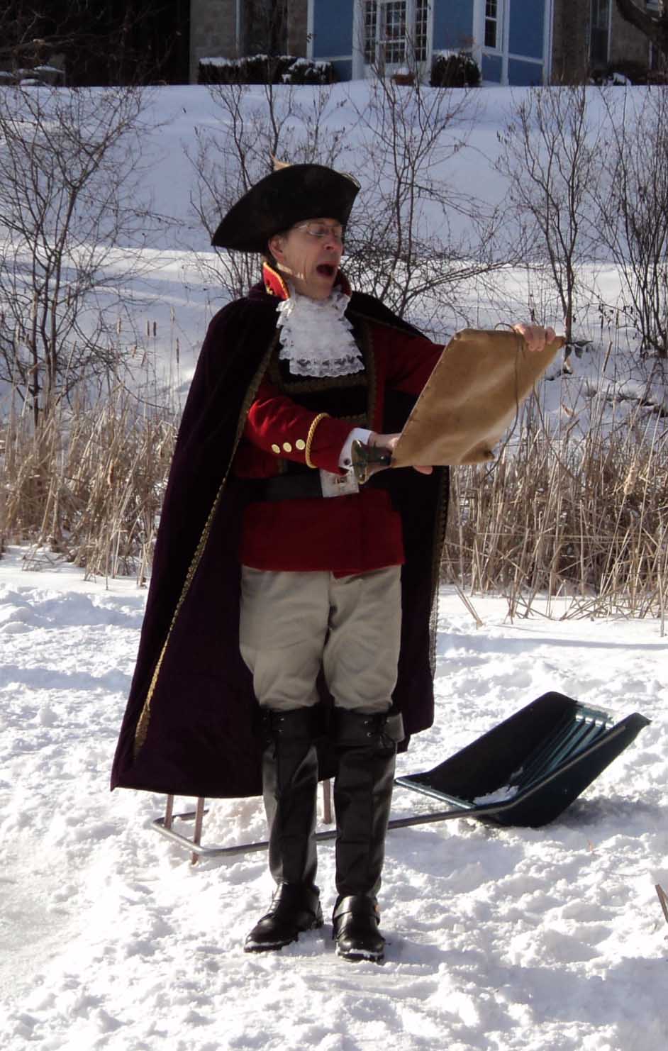 Town Crier - Hockey Tournament Opening
