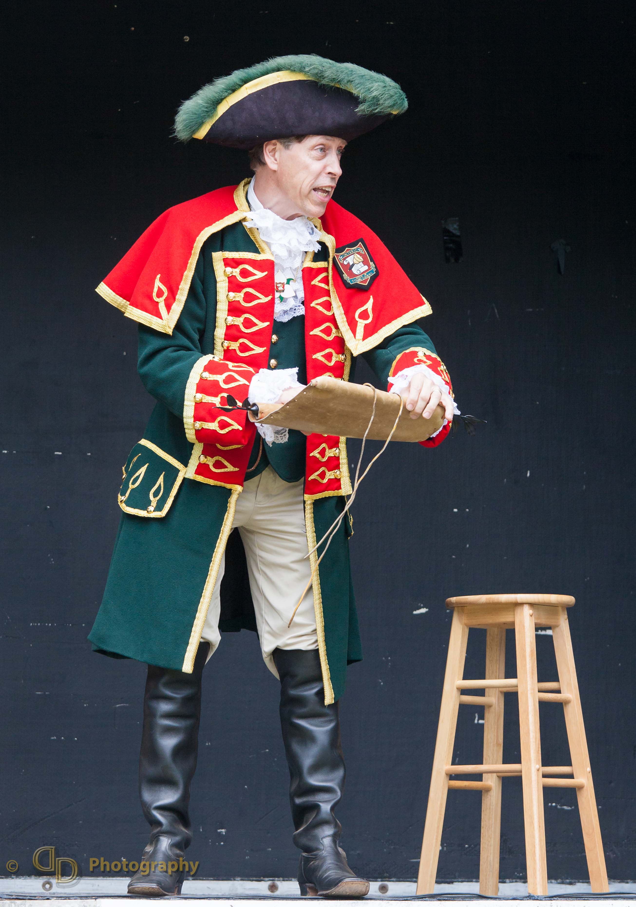 Town Crier for Caledon, Ontario, Canada